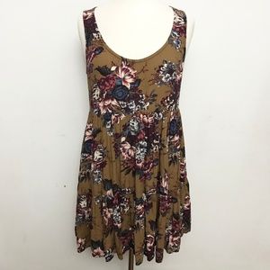 American Eagle Babydoll - Floral Vintage Grunge